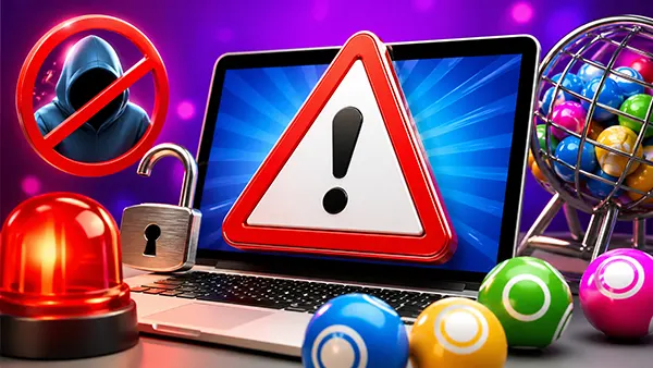 oszustwo loteryjne znak